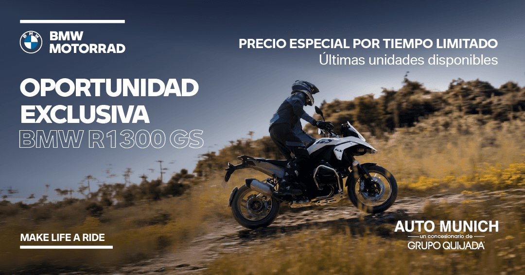 BMW Motorrad R 1300 GS - BMW Motorrad Auto Munich Grupo Quijada